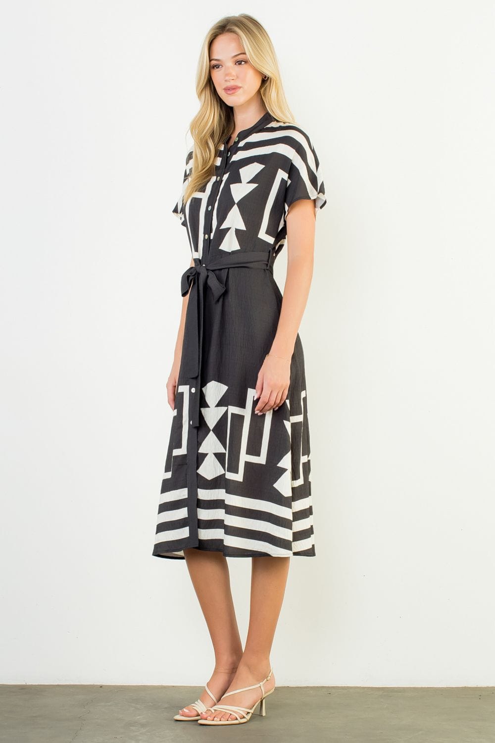 THML Dress Cora Contrast Dress
