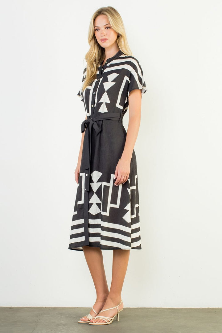 THML Dress Cora Contrast Dress