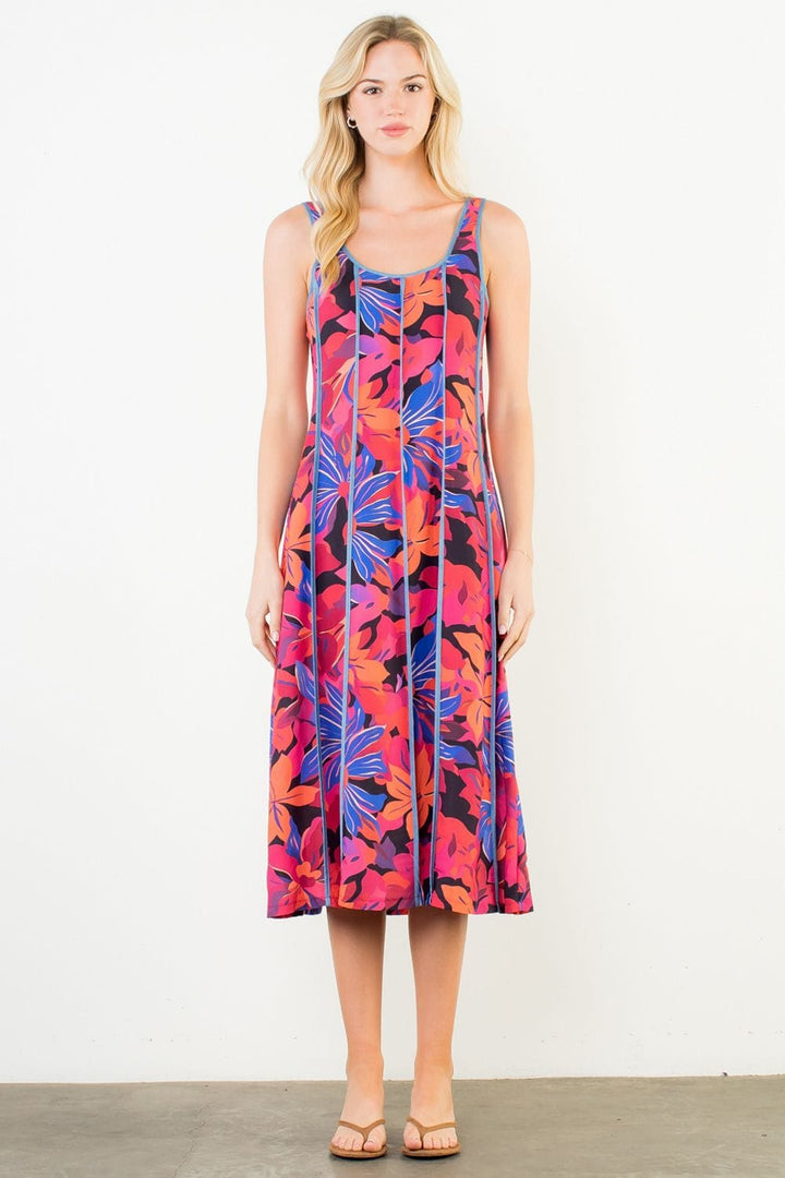 THML Dress Fuchsia / XS Nova Floral Dress