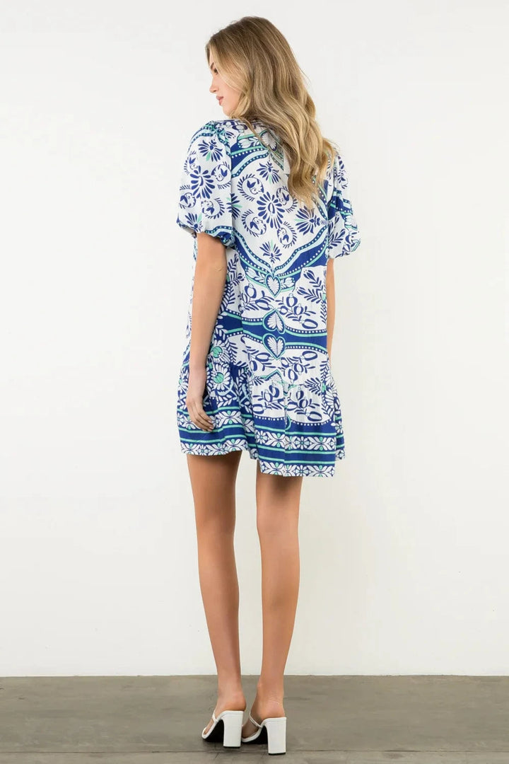 THML Dress Hailey Tiered Dress