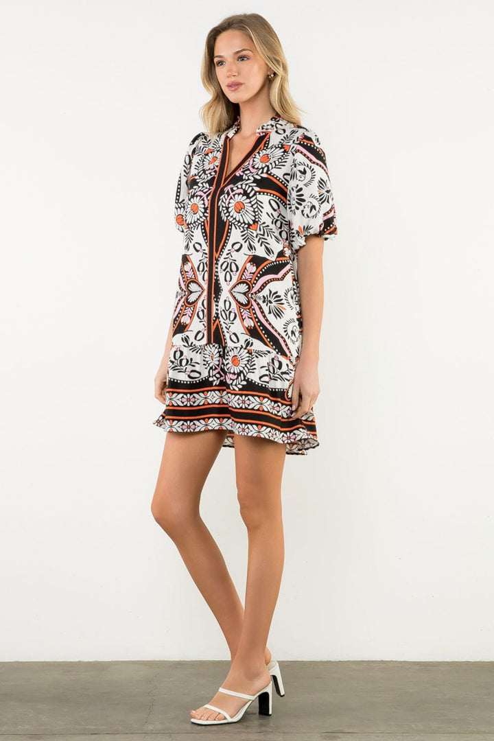 THML Dress Hailey Tiered Dress
