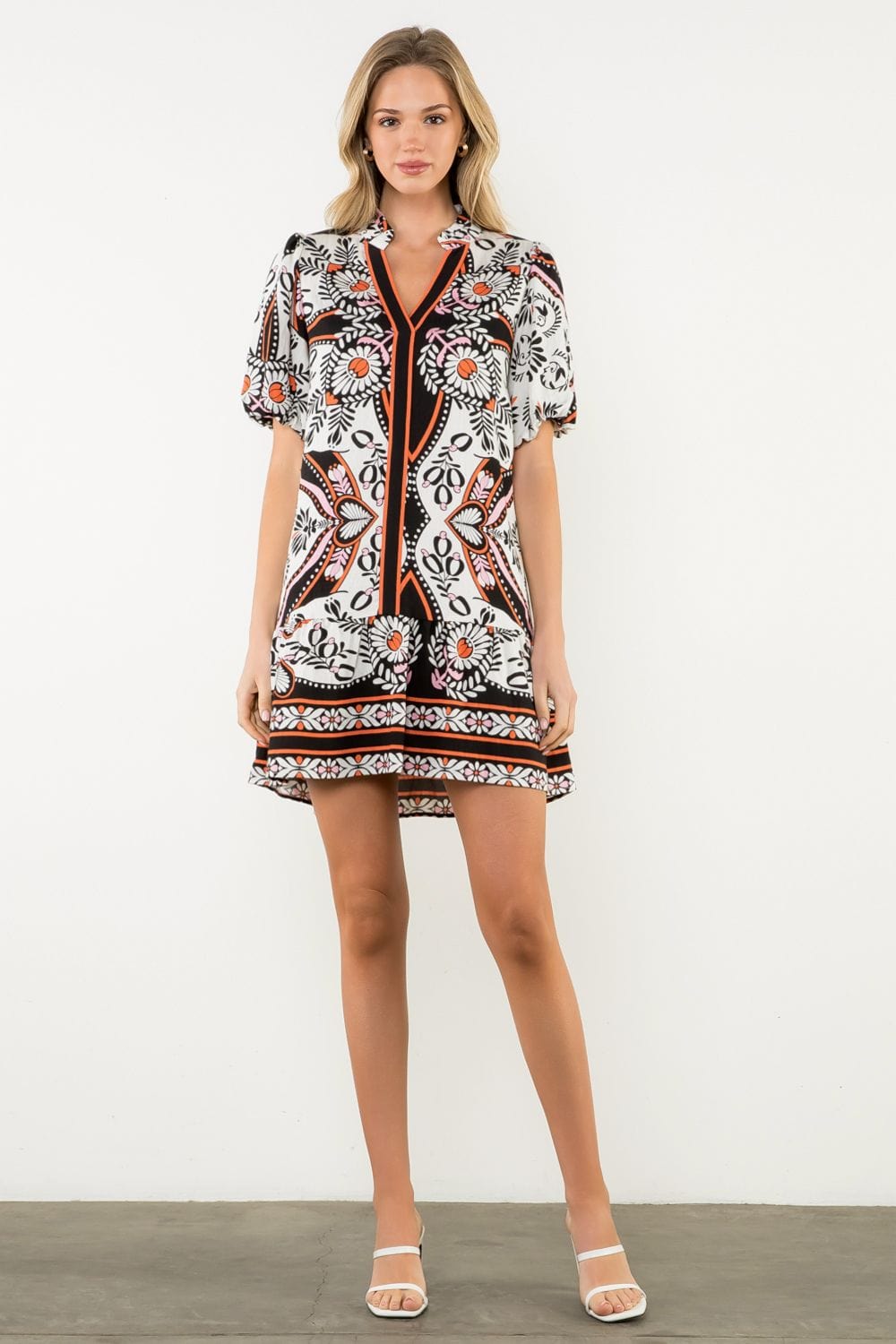 THML Dress Hailey Tiered Dress