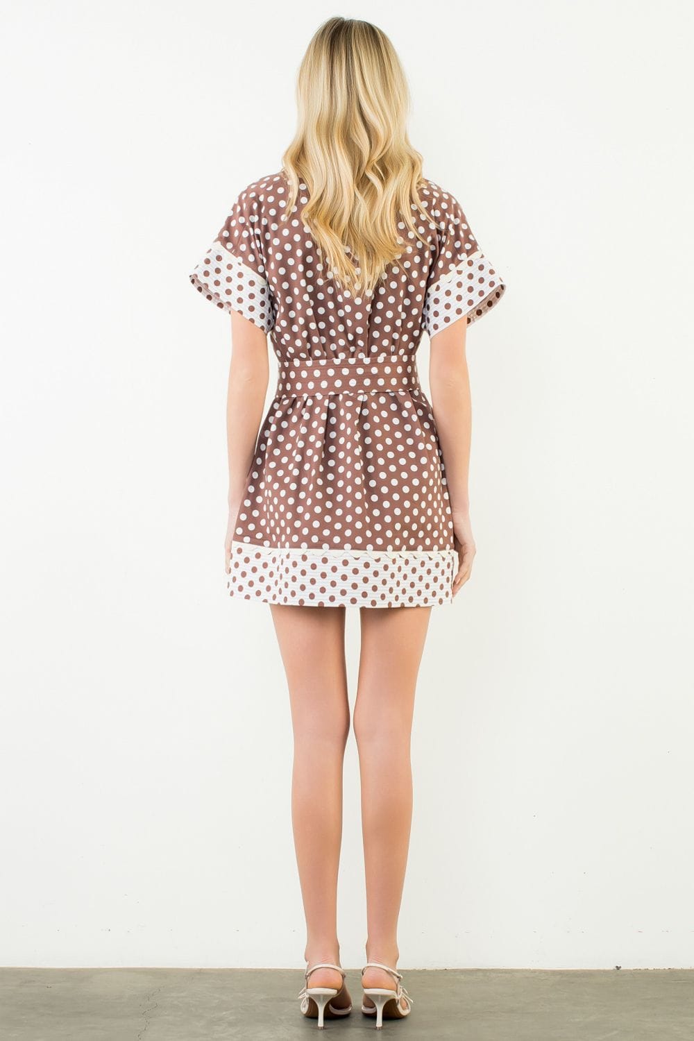 THML Dress Isabel Polka Dot Dress