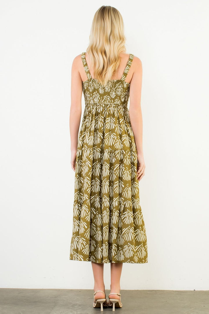 THML Dress Jaden Tiered Maxi Dress