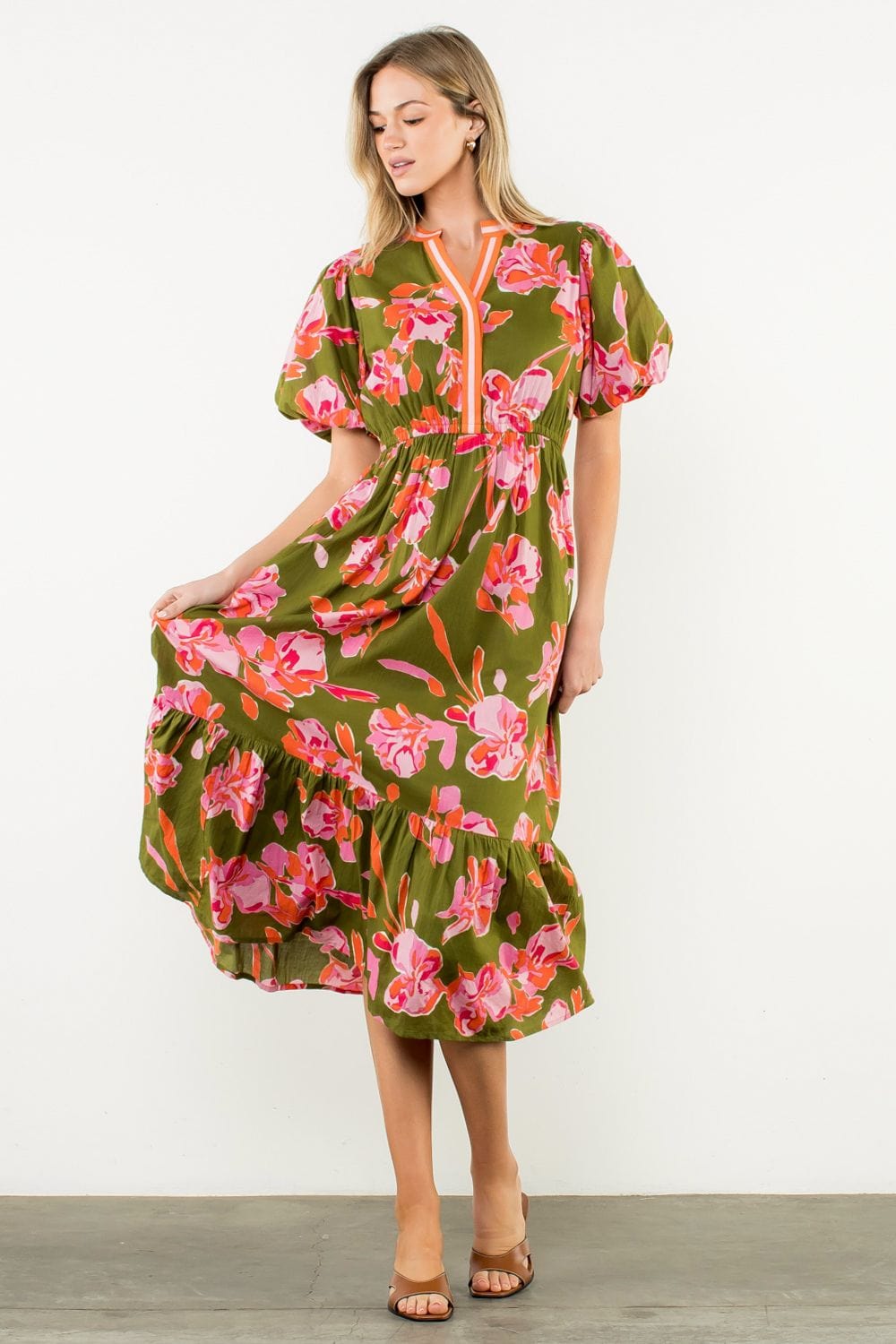 THML Dress Jayla Floral Dress