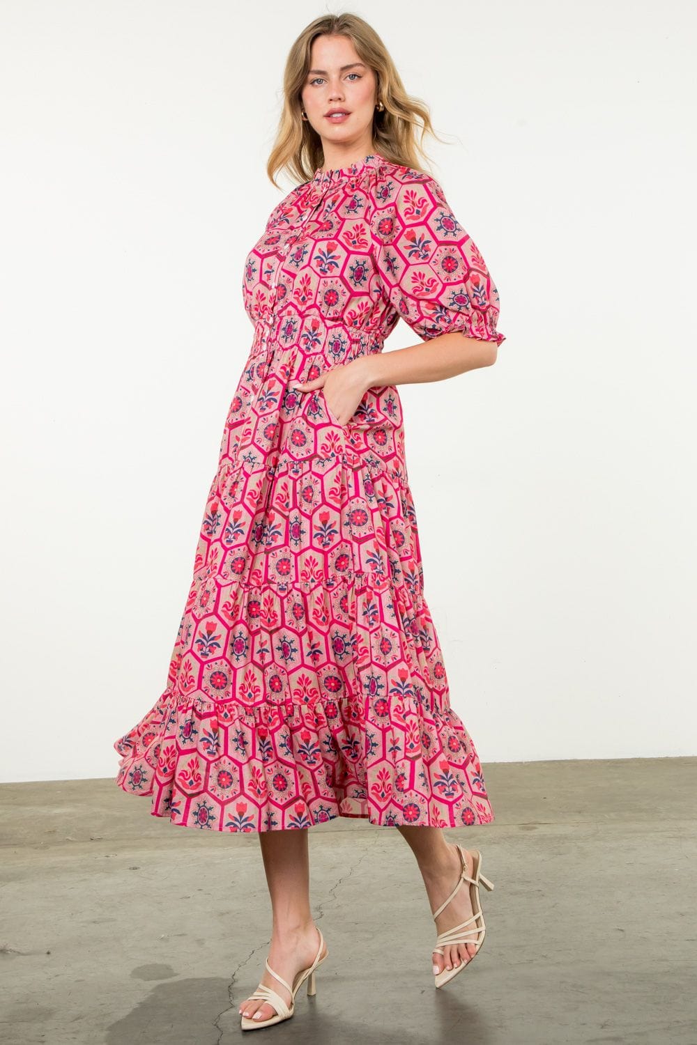 THML Dress Kiara Print Dress