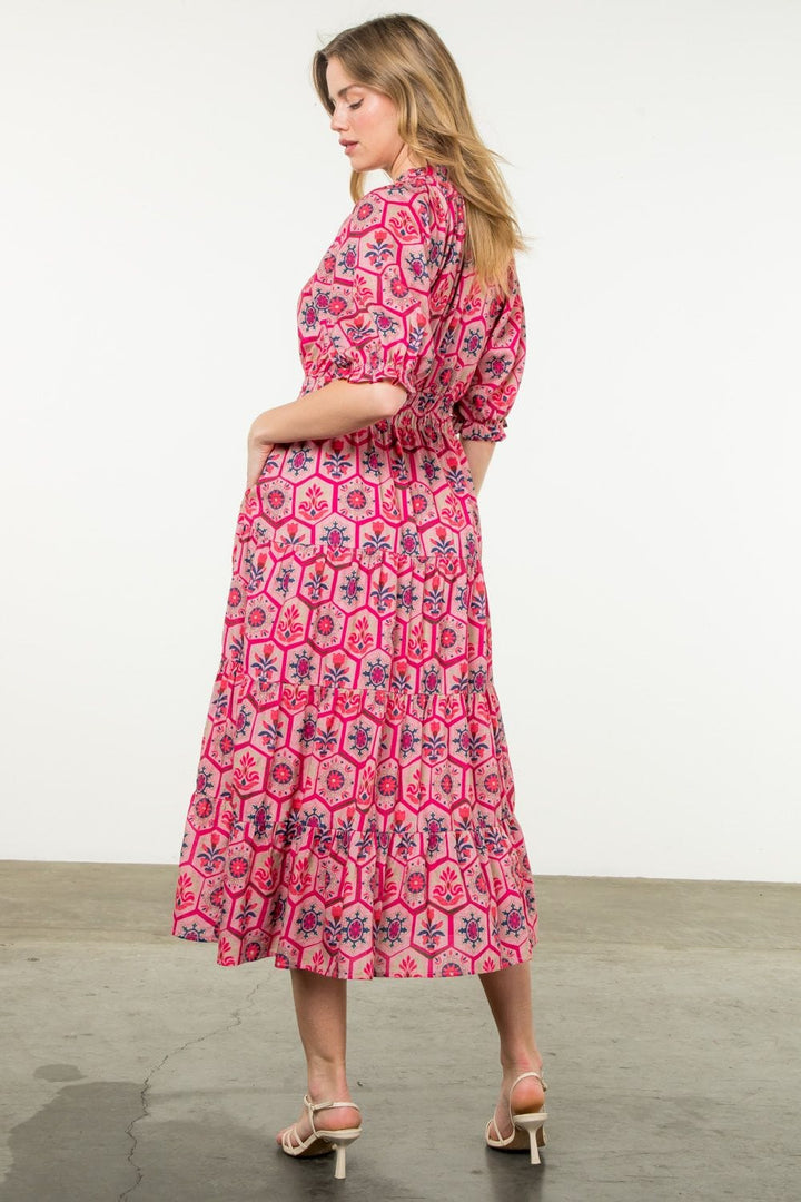 THML Dress Kiara Print Dress