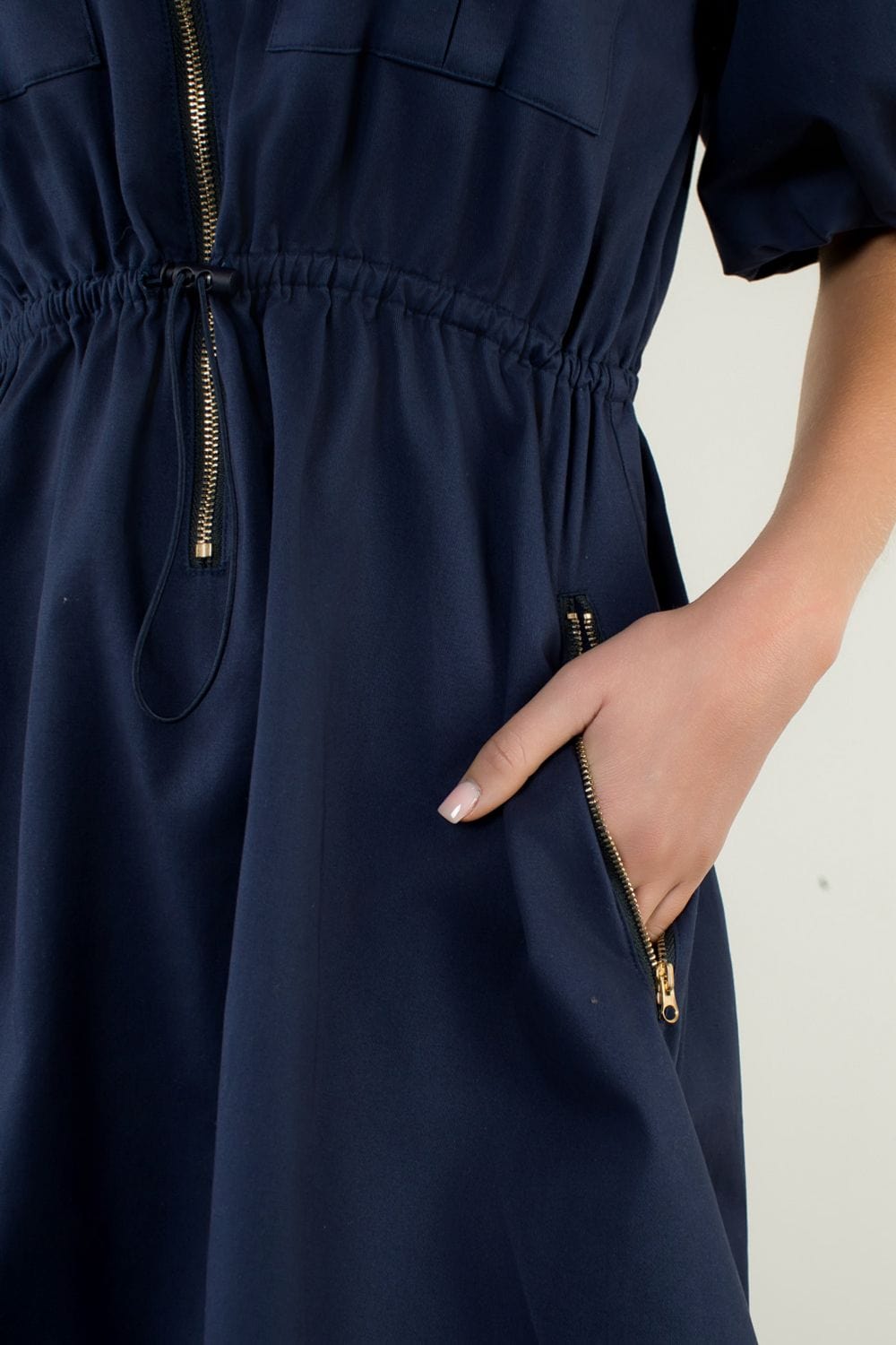 THML Dress Millie Half Zip Dress