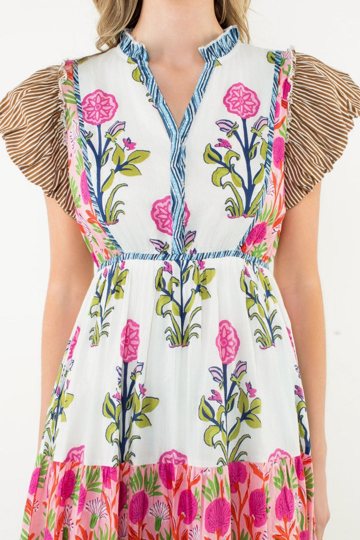 THML Dress Natalia Floral Maxi Dress