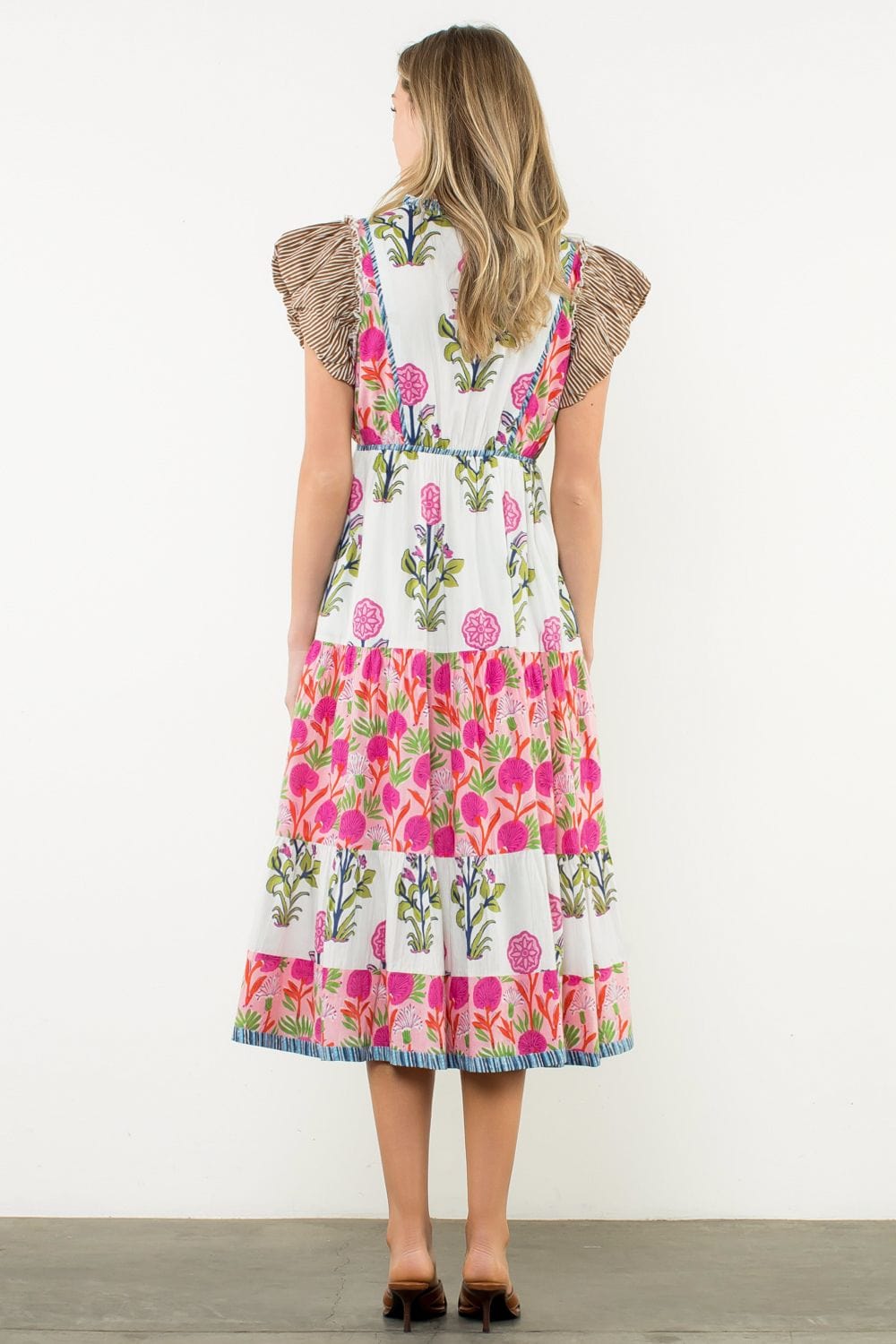 THML Dress Natalia Floral Maxi Dress