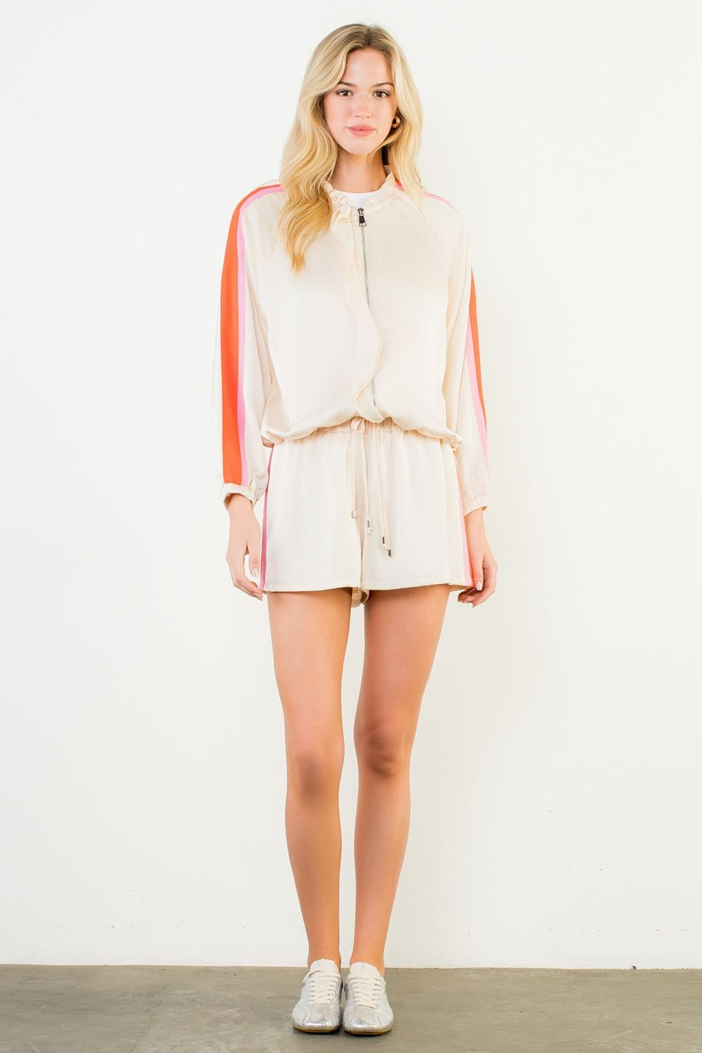 THML Shorts Elena Stripe Shorts