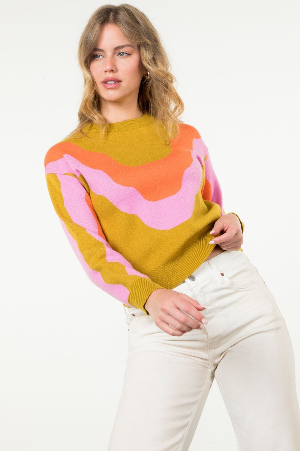 THML Sweater Mustard / XS Lena Sweater