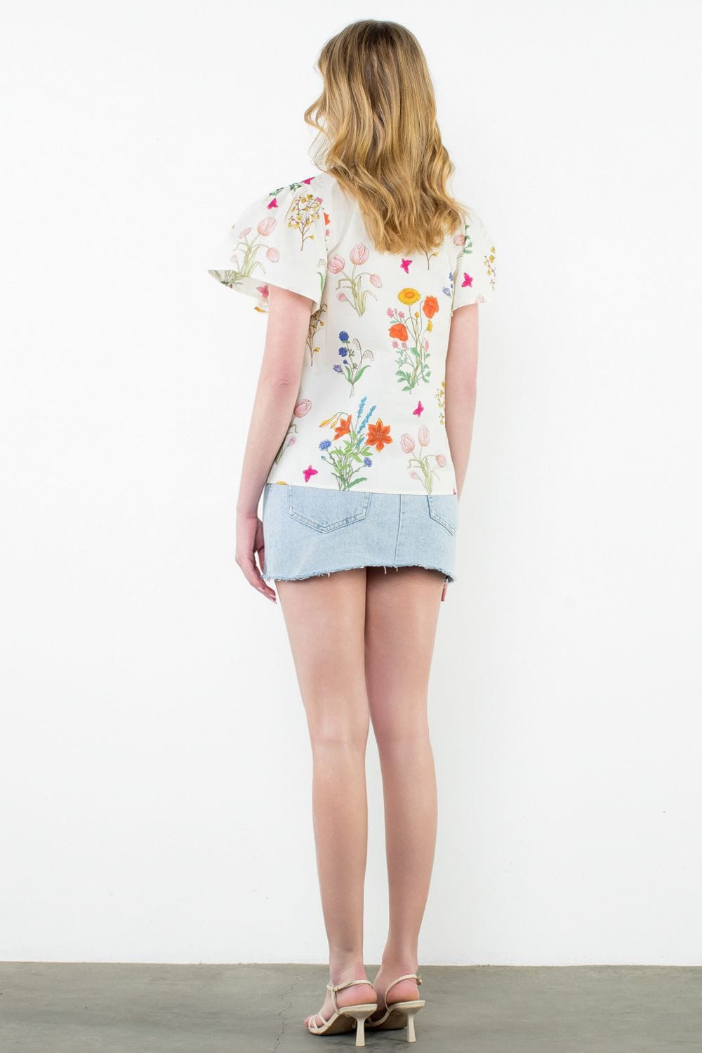 THML Top Ariana Floral Top