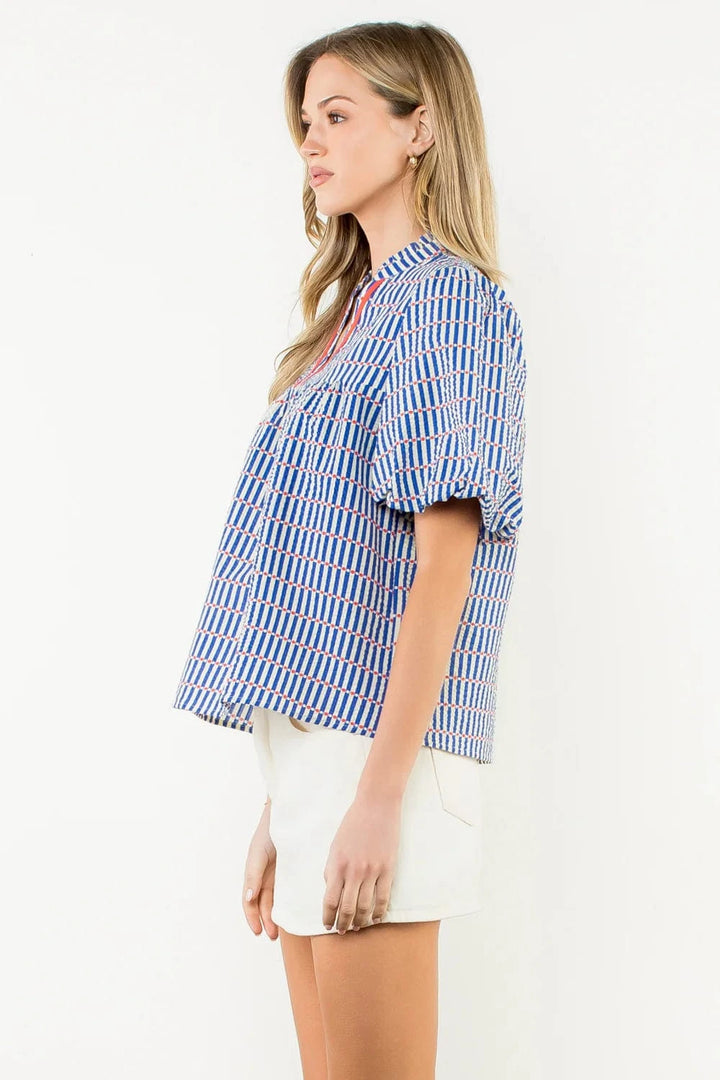 THML Top Cora Striped Top