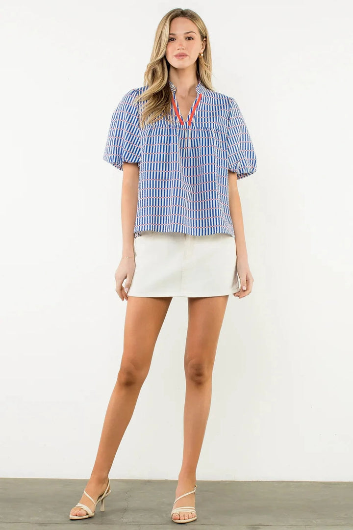 THML Top Cora Striped Top