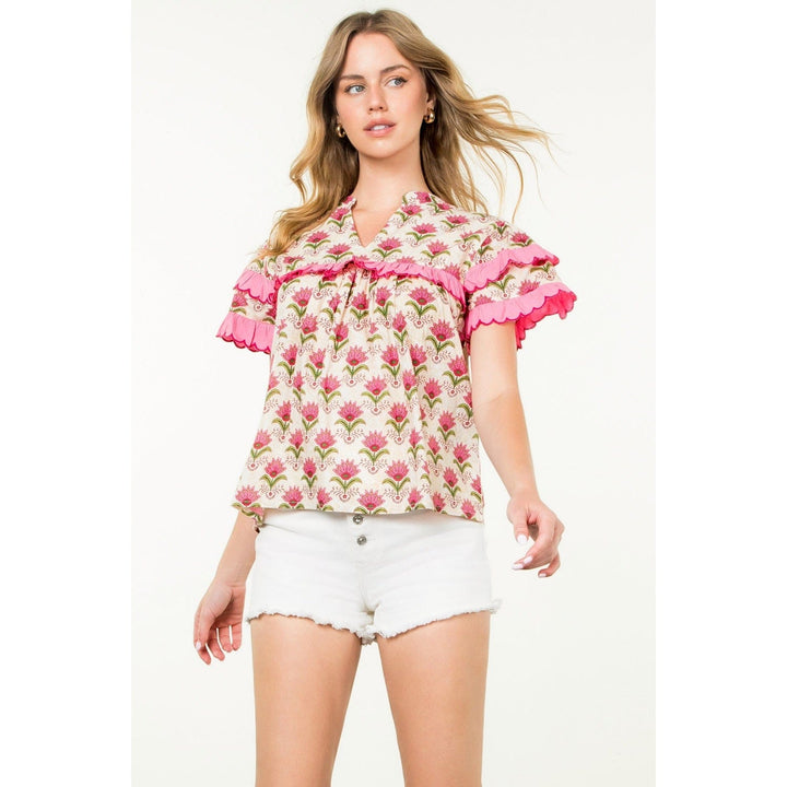 THML Top Diana Floral Top