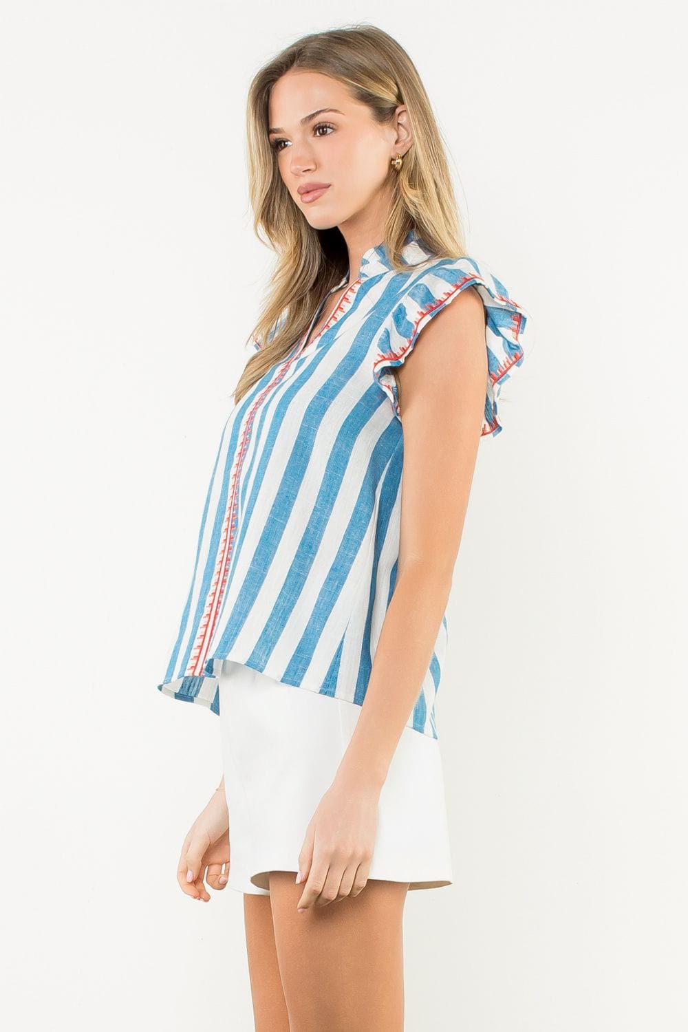 THML Top Eliza Striped Top