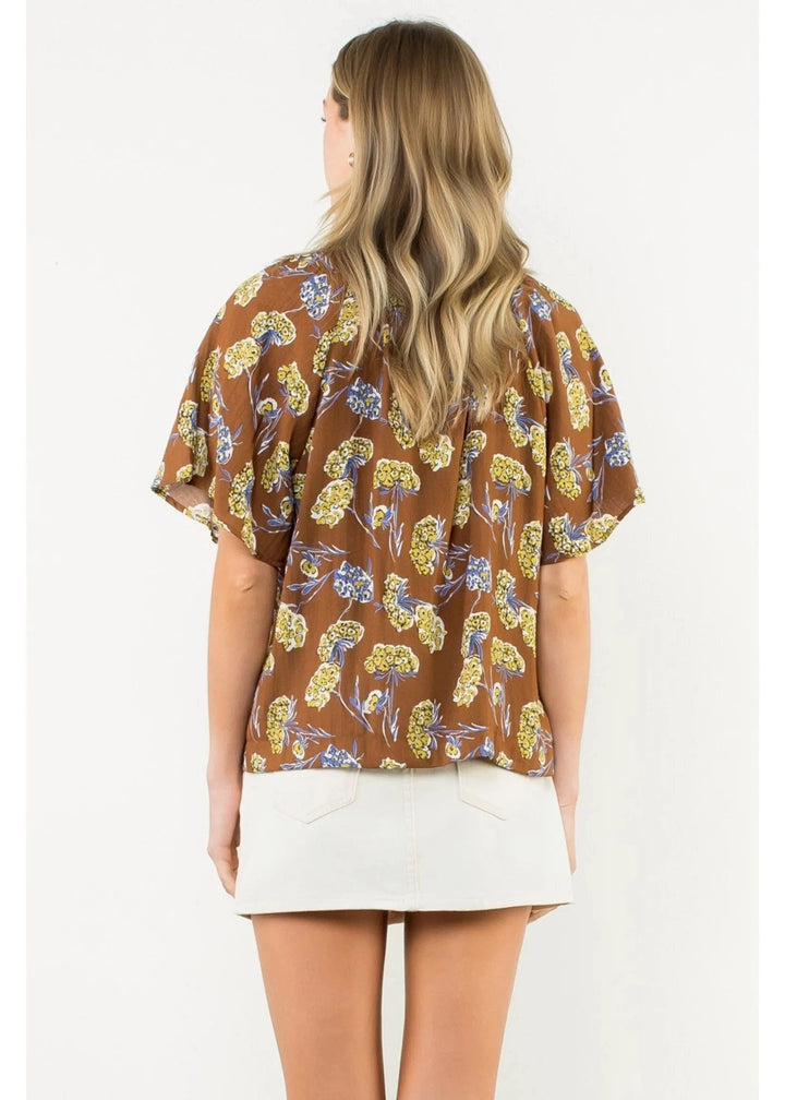 THML Top Elsie Floral Top