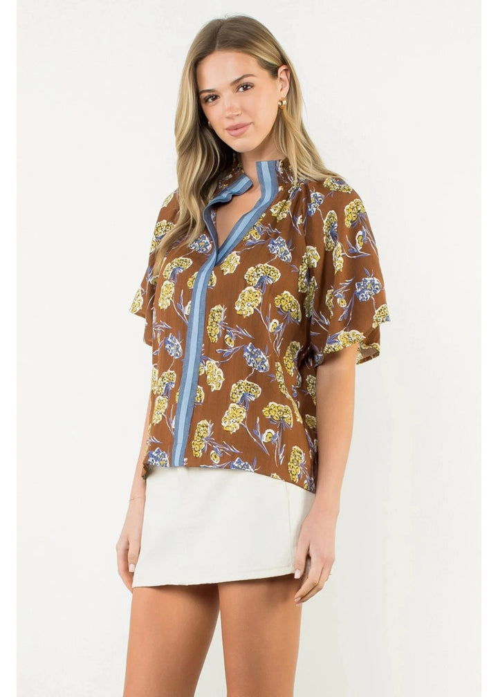 THML Top Elsie Floral Top
