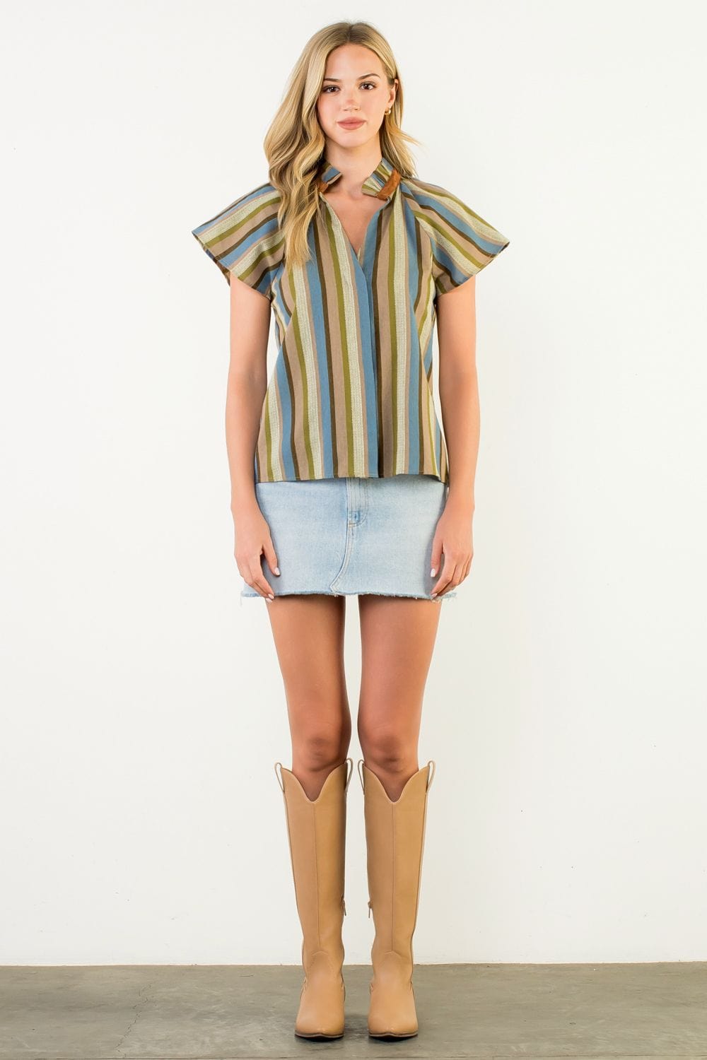 THML Top Hailey Striped Top