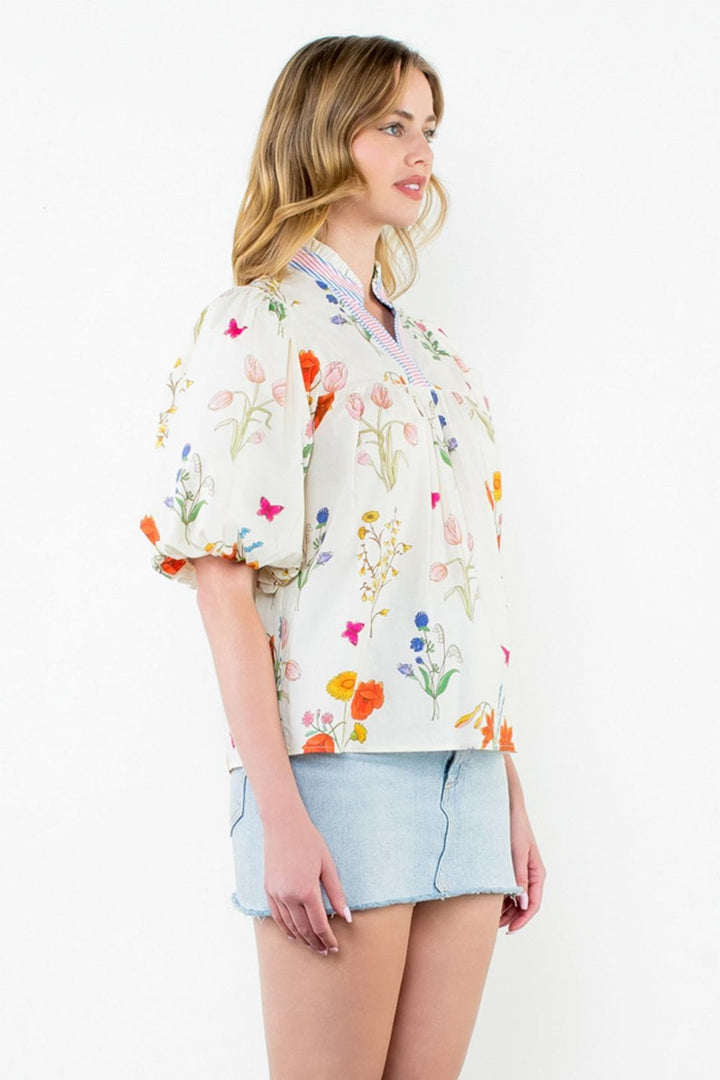 THML Top Lucia Floral Top