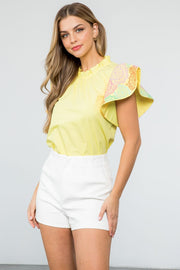 THML Top Margo Embroidered Top