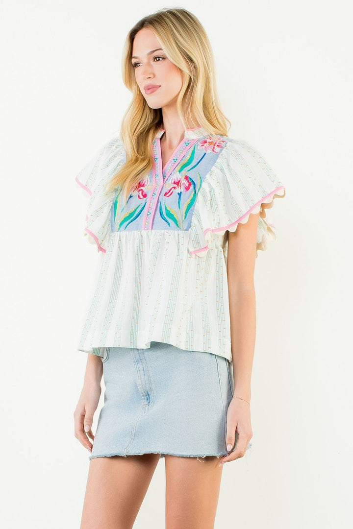 THML Top Millie Flutter Top