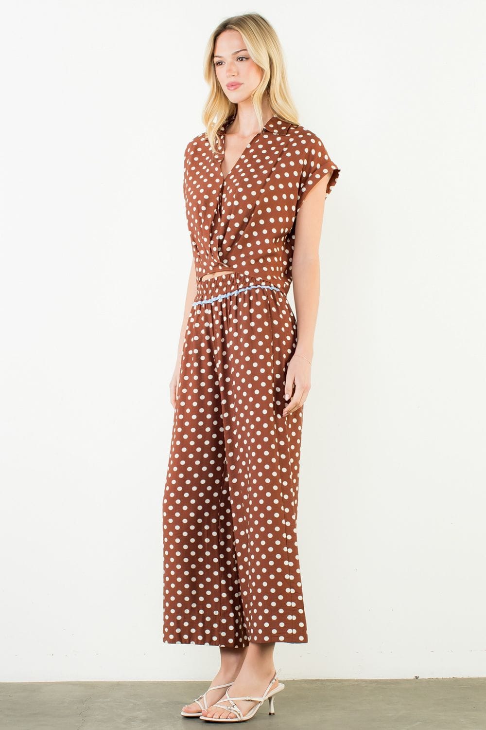 THML Top Ruth Polka Dot Top