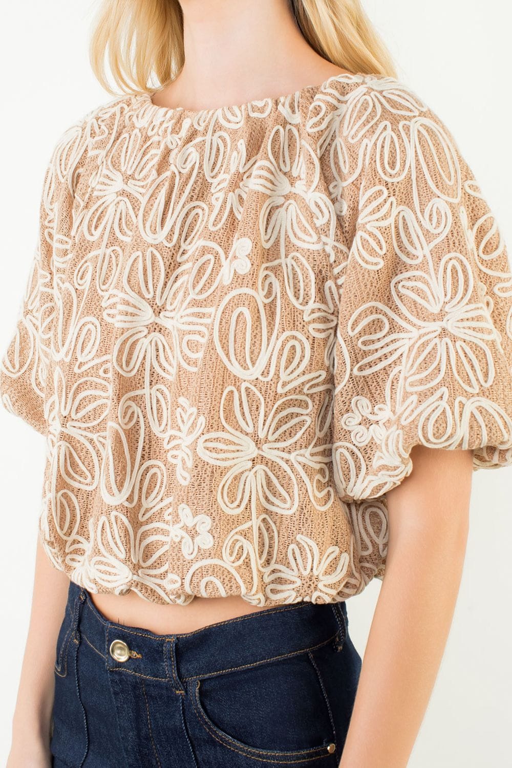 THML Top Willow Embroidered Top