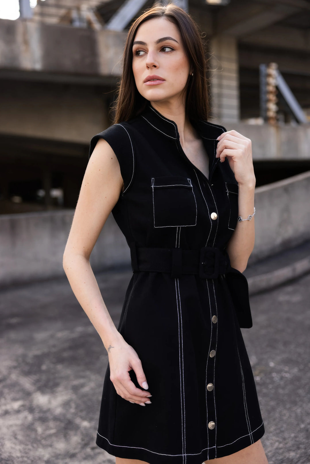 Thomas &amp; Lourdes Dress Black / XS Suzie Dress