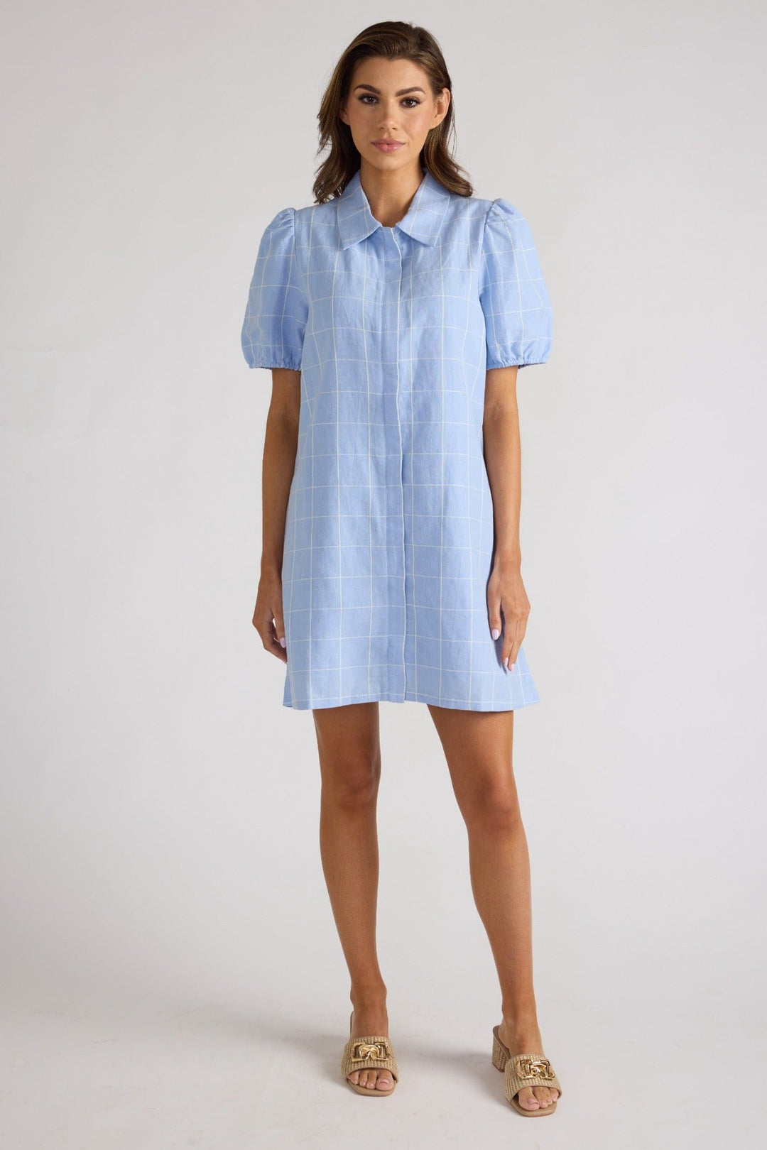 Thomas & Lourdes Dress Window Pane / XS Anderson Dress