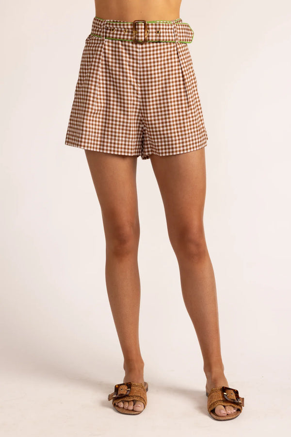 Thomas & Lourdes Shorts Gingham / XS Maya Short