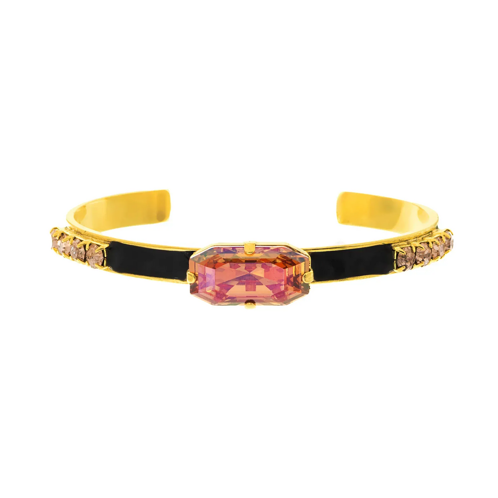 Tova Bangle Briar Cuff in Black