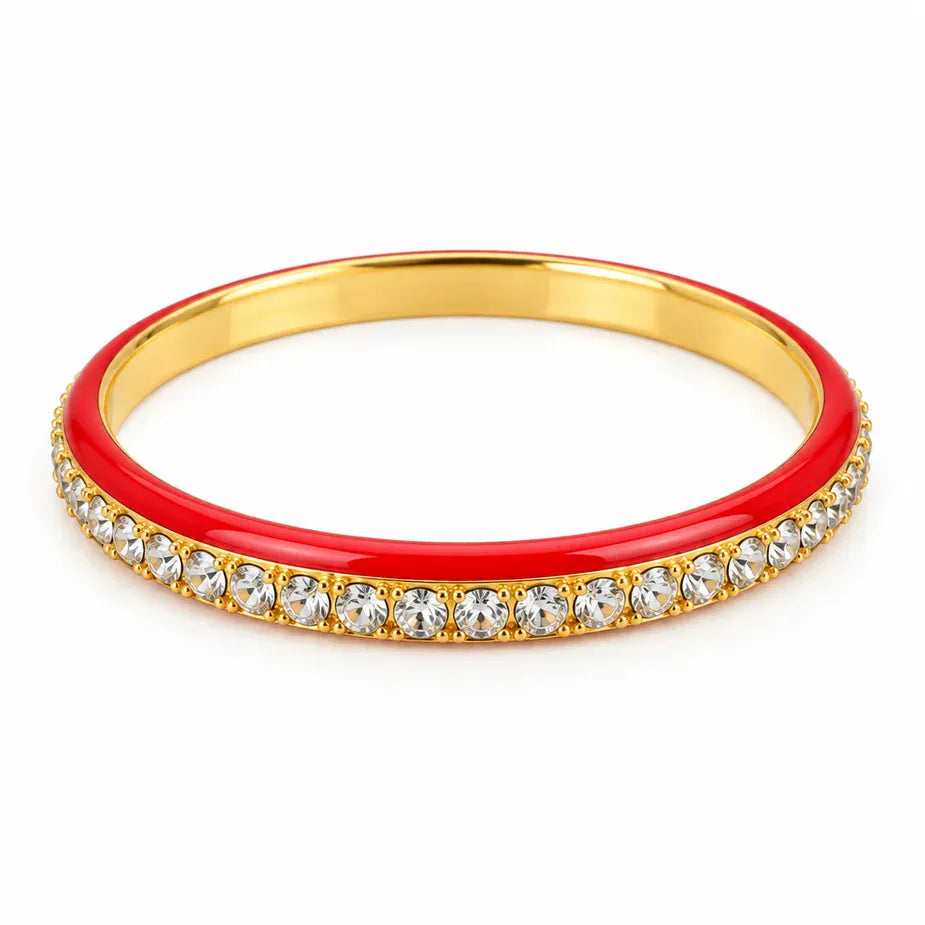 Tova Bracelet Red Helly Bangle