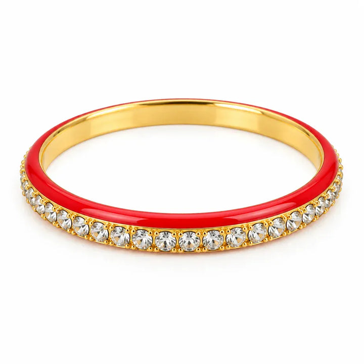 Tova Bracelet Red Helly Bangle