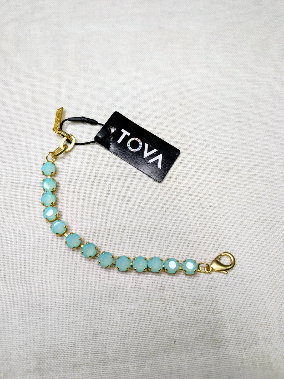 Tova Bracelet White Opal Mint Izzy Bracelet