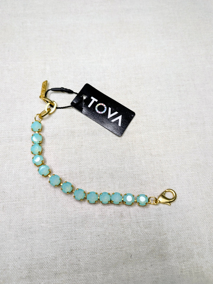 Tova Bracelet White Opal Mint Izzy Bracelet