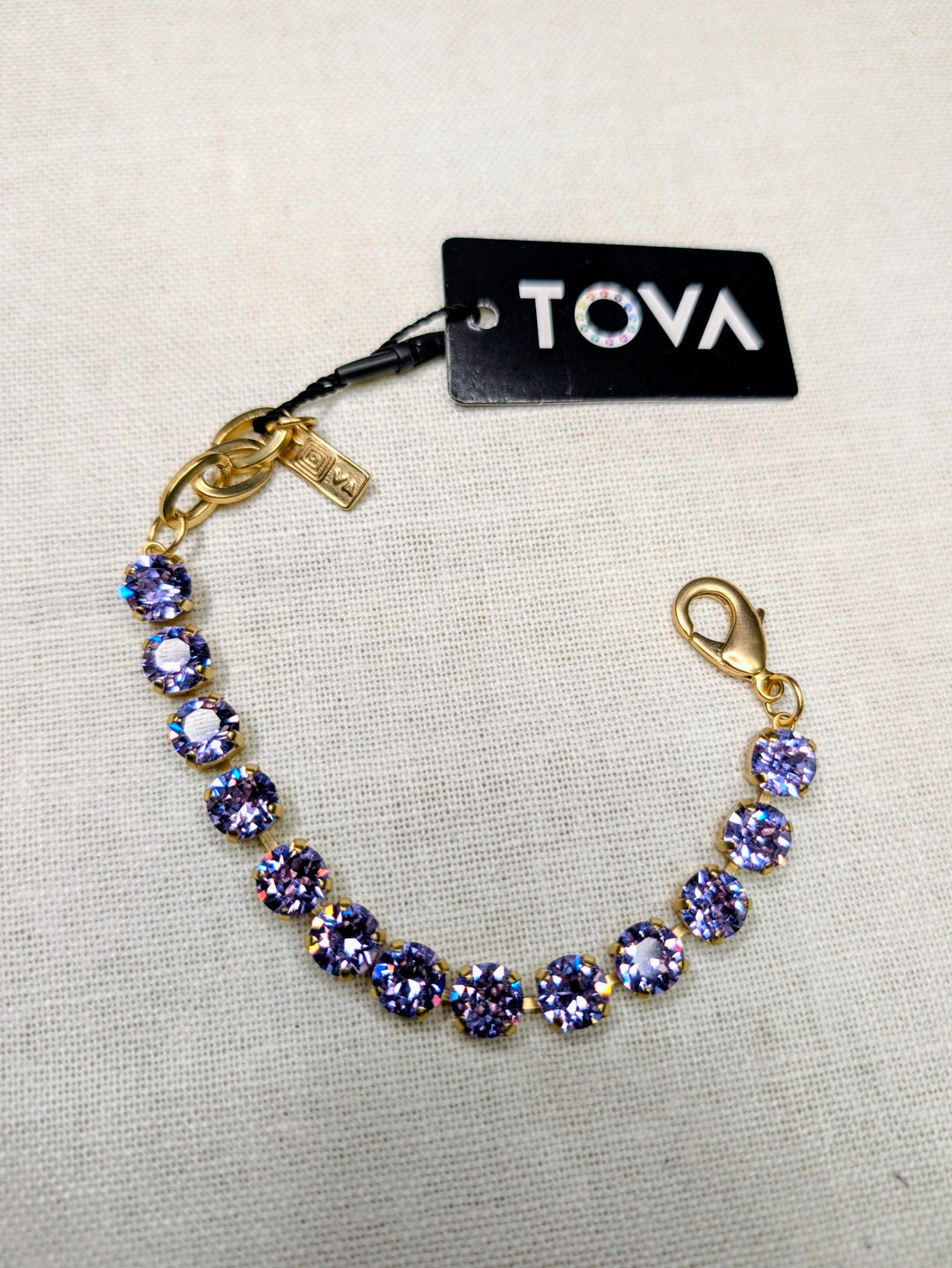 Tova Bracelet White Opal Violet Izzy Bracelet