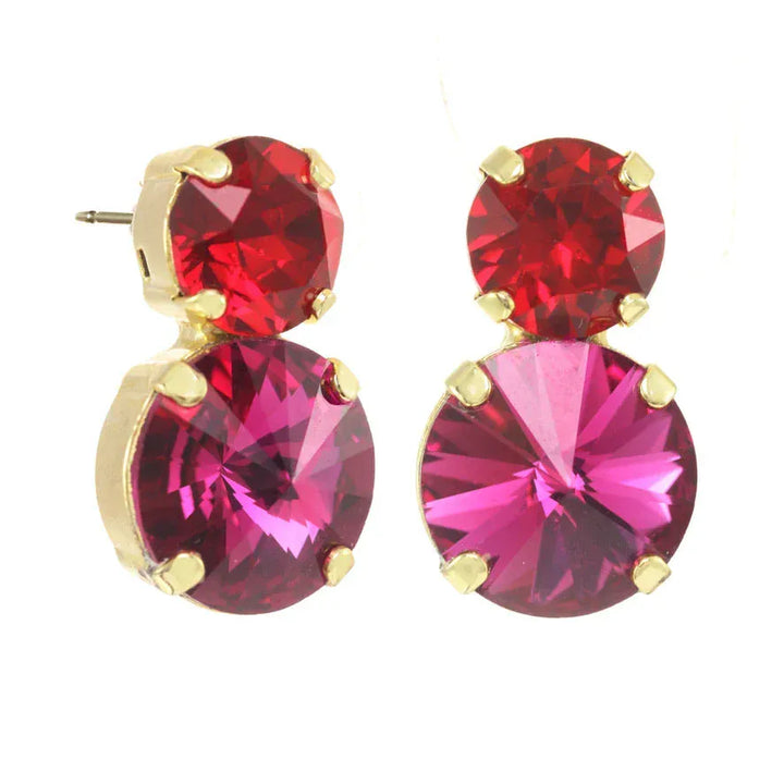 Tova Earrings Red Maegan Earrings