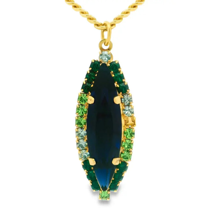 Tova Necklace Dark Indigo Alyssa Necklace