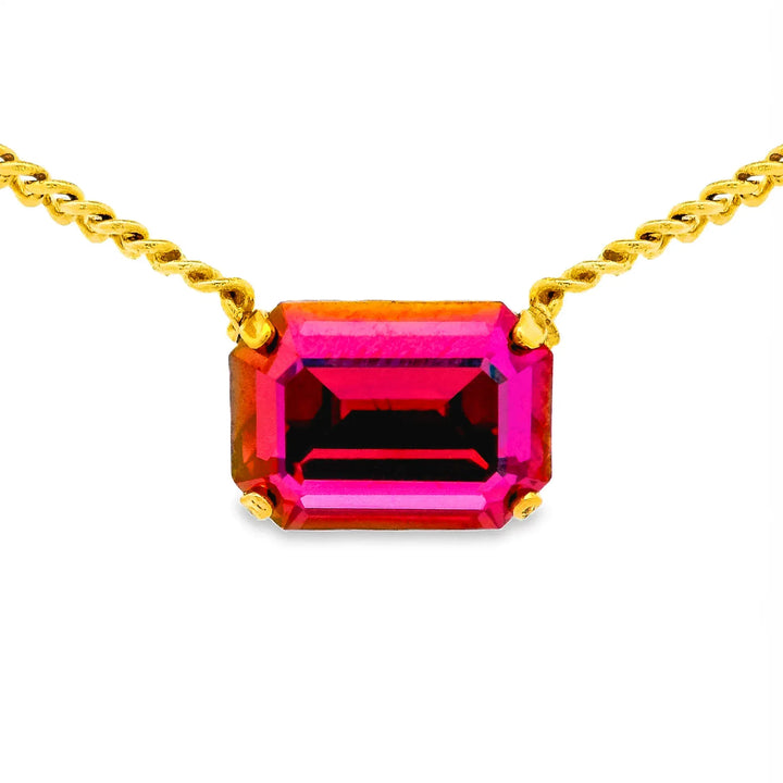 Tova Necklace Dark Rose Rubin Necklace