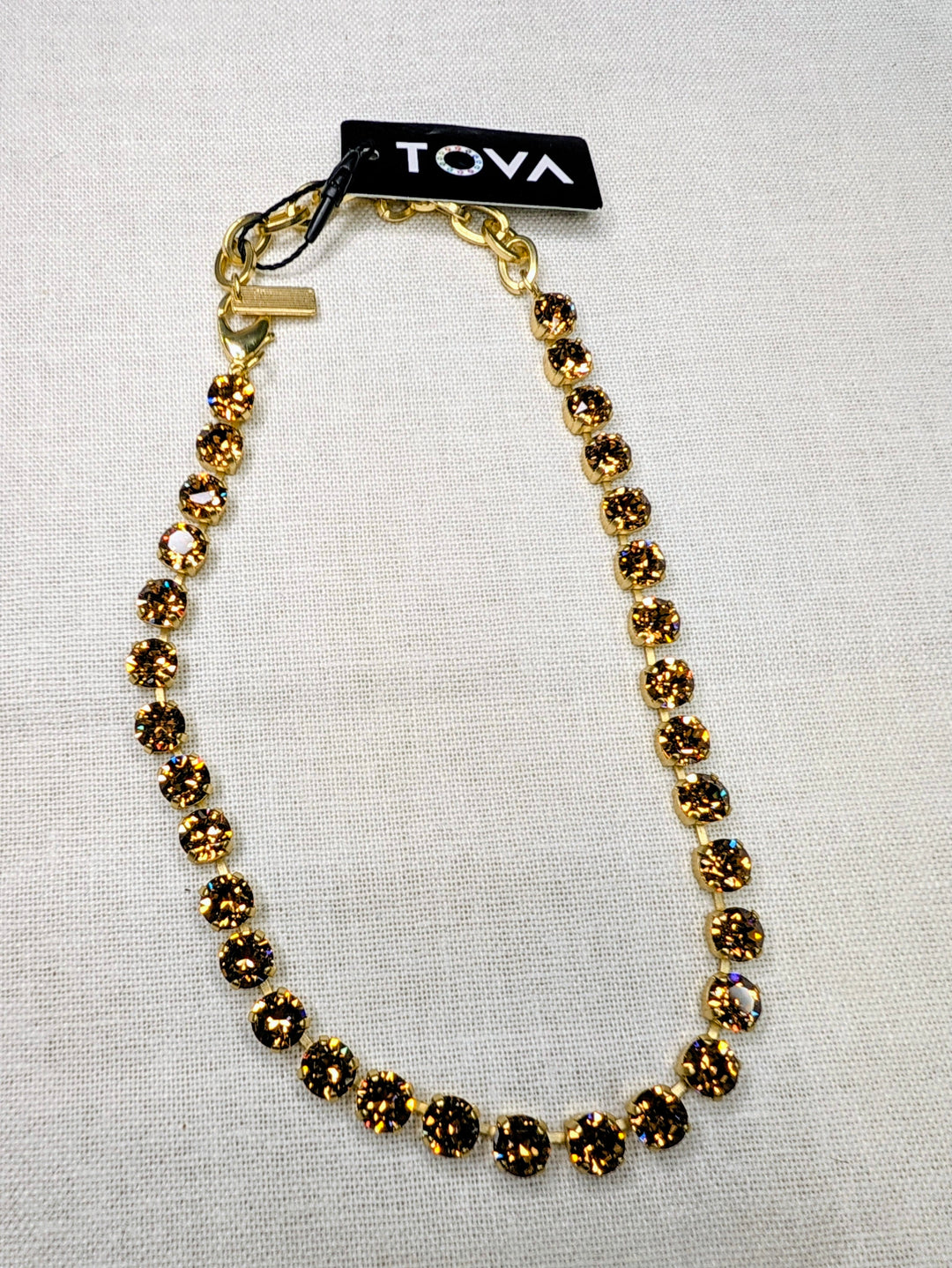 Tova Necklace Midnight Express - Smoked Topaz Glimmer Oakland Necklace