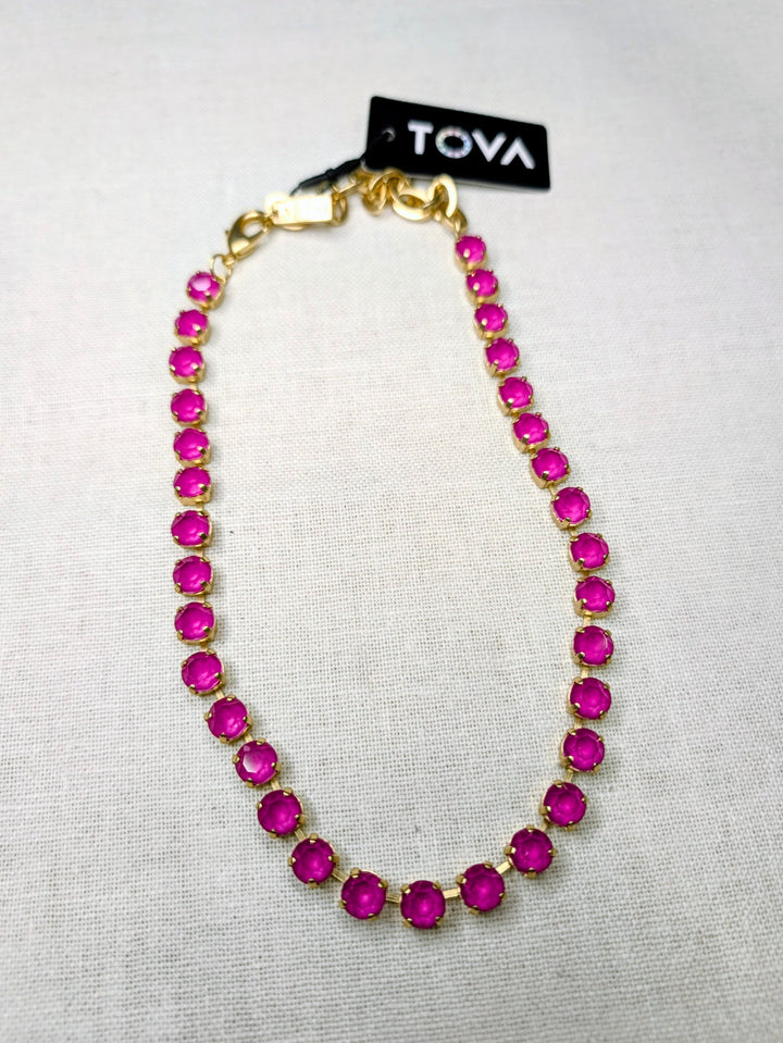 Tova Necklace Pink Peony Oakland Necklace
