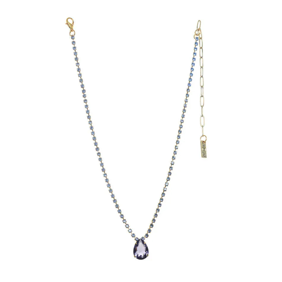 Tova Necklace Tanzanite / Light Sapphire Milli Necklace