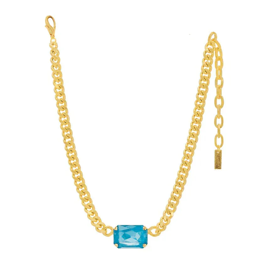 Tova Necklace Teal Ignite Darcy Necklace
