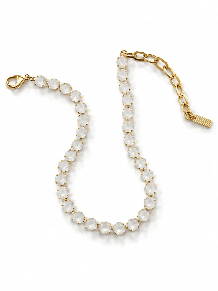 Tova Necklace White Matte Oakland Necklace
