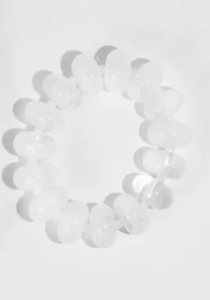 Treasure Jewels Bracelet White Sugar Beads Bracelet
