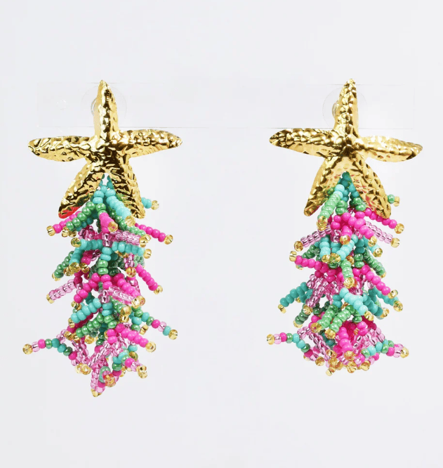 Treasure Jewels Earrings Fruti Coastal Star Earrings