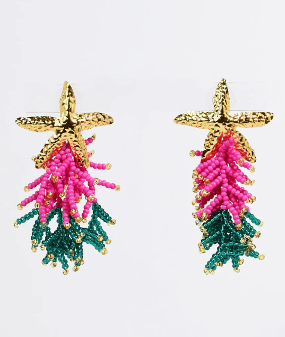 Treasure Jewels Earrings Marsella Coastal Star Earrings