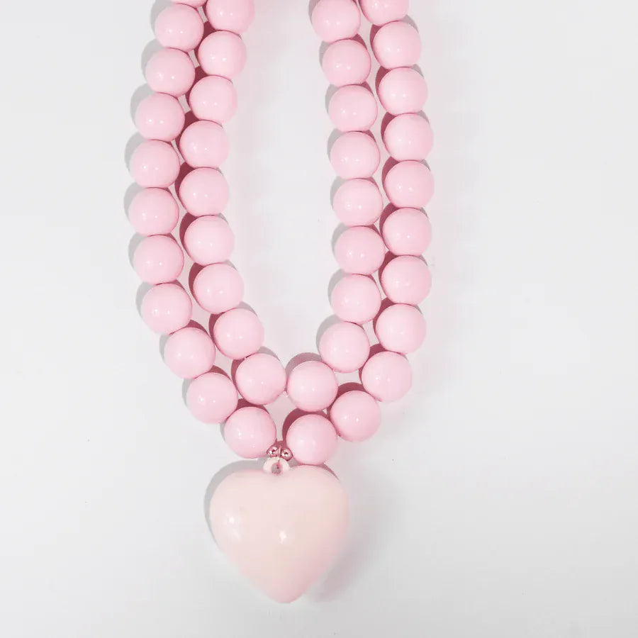 Treasure Jewels Jewelry You Have My Heart Necklace | Blush Pink